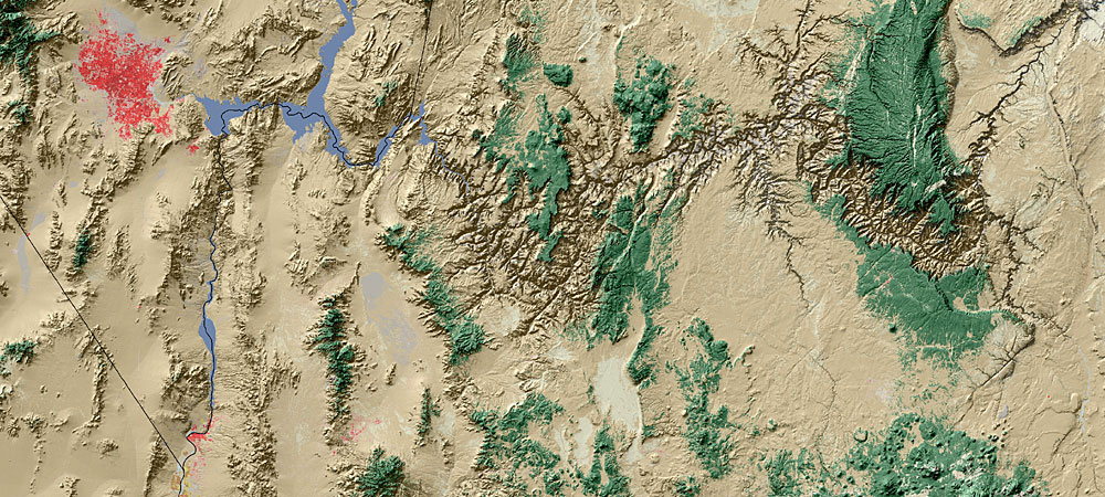 Land cover – Grand Canyon