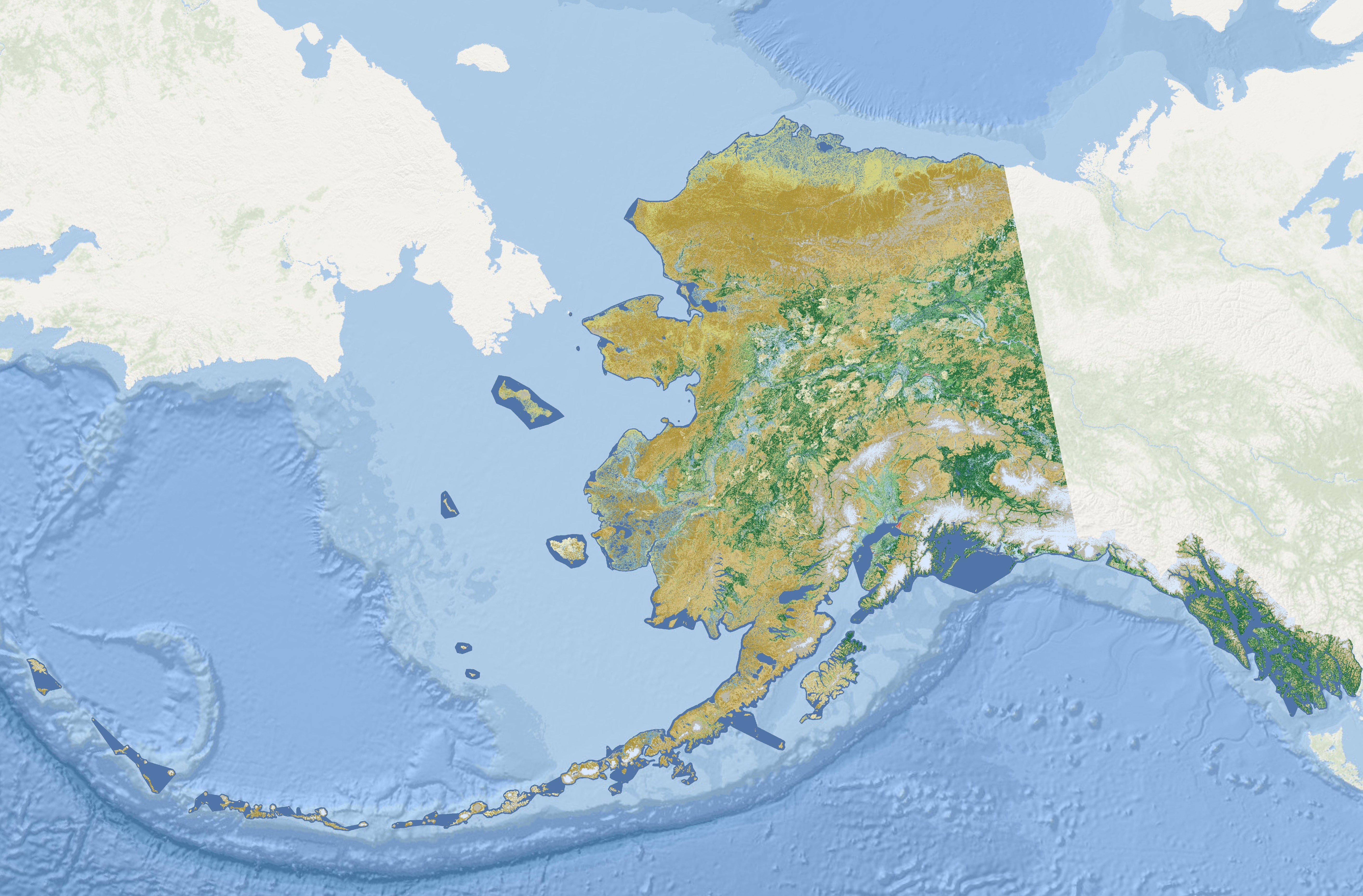 NLCD 2016 Alaska Land Cover 