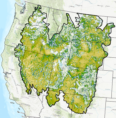 Example of Project NLCD Rangeland Cover