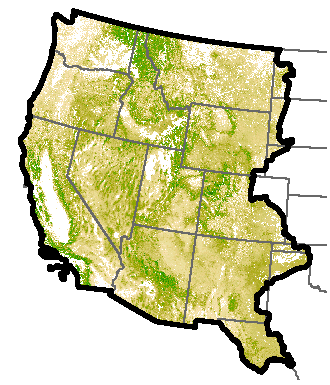 Example Rangeland Future Projections Thumbnail