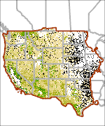 RCMAP Non-sagebrush Shrub Cover Thumbnail