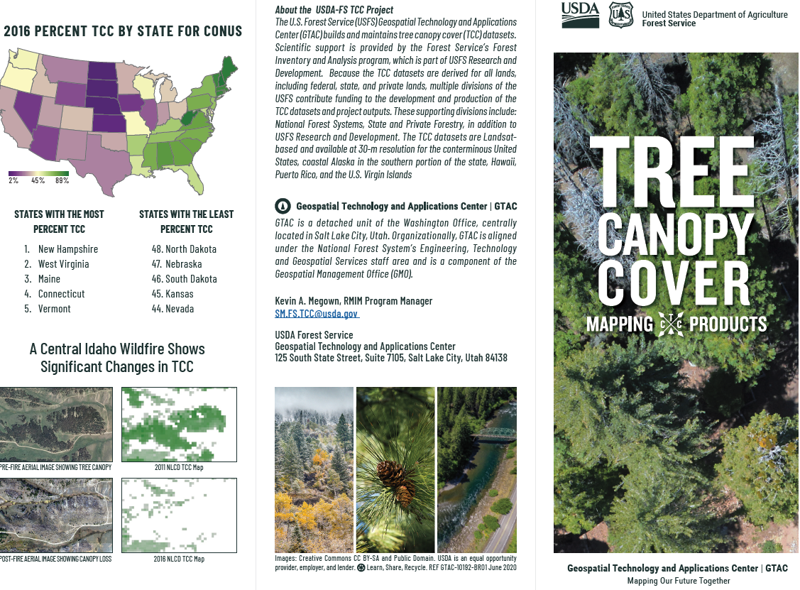 Treen canopy brochure cover