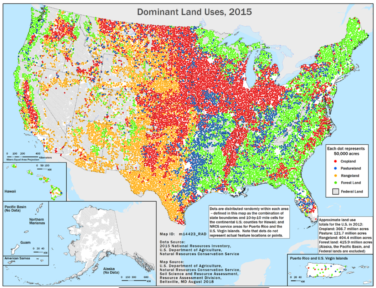 Dominant Land Uses 2015 Map Thumbnail