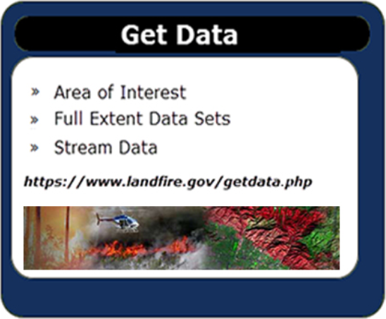 Get Data: Area of Interest. Full Extent Data Sets. Stream Data